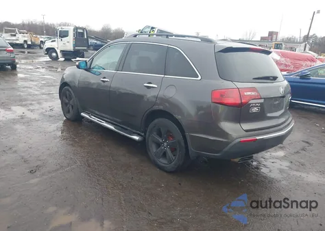 2010 Acura Mdx from USA, damaged, VIN 2HNYD2H23AH506728